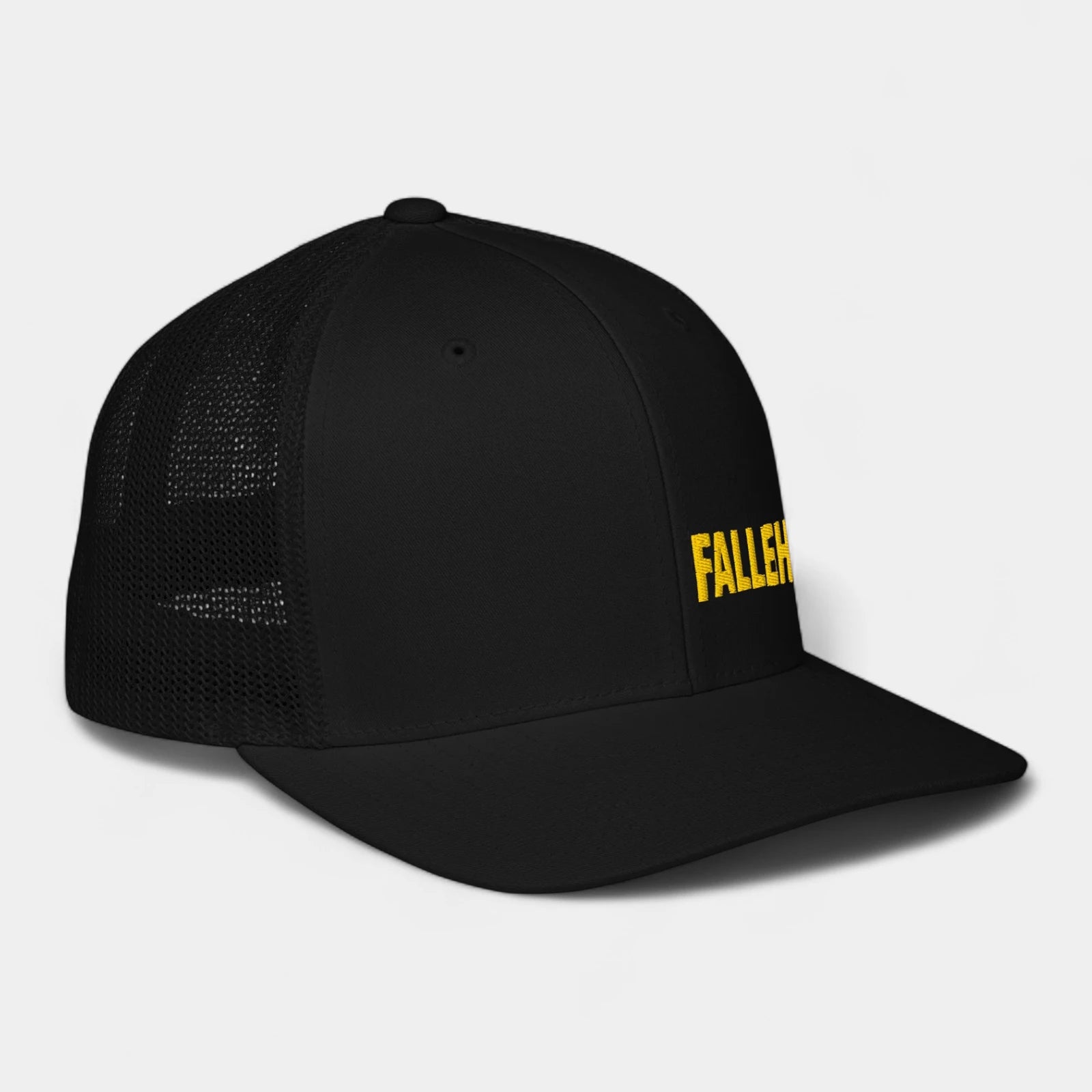 CASQUETTE WORKWEAR FALLEH – MECHANIC & TRACTOR STYLE DESCRIPTION : CASQUETTE FALLEH POUR PASSIONNÉS DE MOTEURS, TRACTEURS ET ENGINS LOURDS. DURABLE, ROBUSTE, READY FOR WORK. BLACK YELLOW HAT CAP