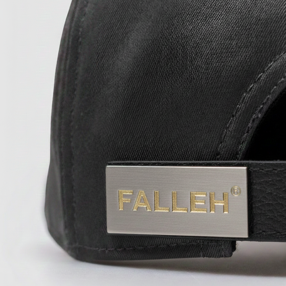 FALLEH FABRIC & LEATHER CAP