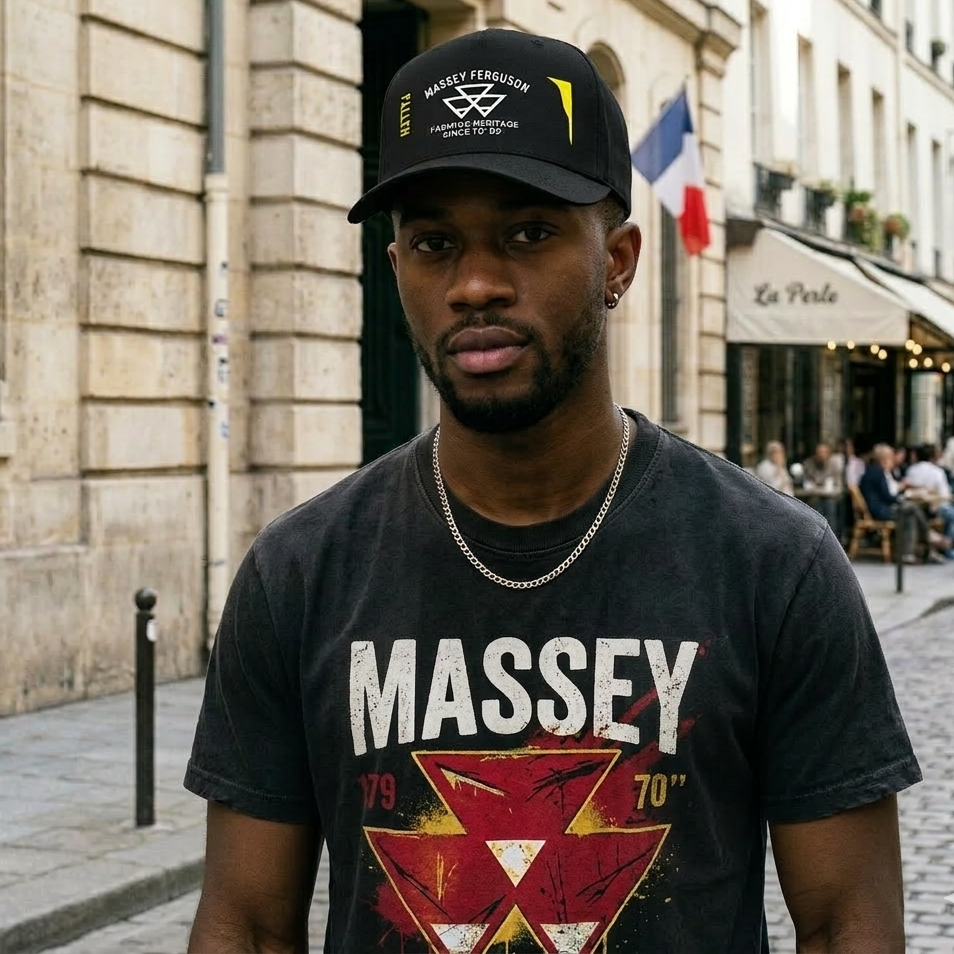 BLACK-Massey Ferguson Classic Unisex T-Shirt