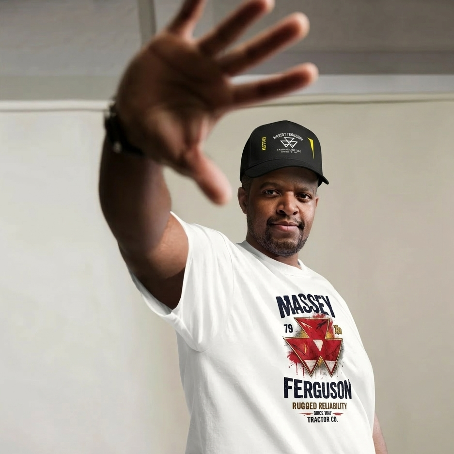 WHITE-Massey Ferguson Classic Unisex T-Shirt